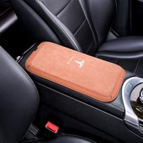 Car Center Console Armrest Cushion Mat Elbow Protector Pad Cover For Tesla Model 3 Model S Model X Model Y Roadster Accessories