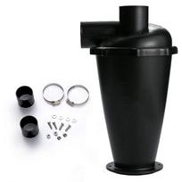 Vacuum Cleaner Turbo Woodworking Filter Cyclone Separator Industrial & Home With Flange Vacuum Filter Cyclone Dust Collector Black Cyclone