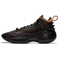 Li Ning Way Of Wade 10 žemi neslystantys trinčiai atsparūs aukšti krepšinio bateliai vyriški juodi ABAS075-7 41