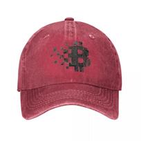 Bitcoin BLOCKCHAIN CIRCUIT BOARD Baseball Cap Vintage Distressed Washed Sun Cap Unisex Outdoor Summer Hats Cap One Size