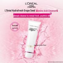 L'Oreal Grape Seed Amino Acid Gentle Cleansing Facial Wash 125ml