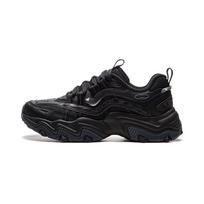 Li Ning Cat Paw Lite 2 Slip Resistant Abrasion Resistant Low top Chunky Sneakers Women's Black AGCT358-9 35