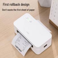 Deli GE435 80mm USB Thermal Barcode Label Printer CN plug (adapter included)
