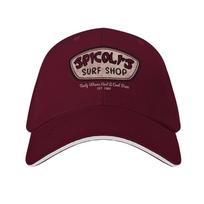 Spicolis Surf Shop Baseball Cap Visor dad hat Snap Back Hat derby hat Women Caps Unisexs