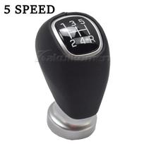 Car Gear Shift Knob Lever Change Gearbox Shifter Leather For Hyundai I10 I20 Manual Gear transmission handle 5 Speed