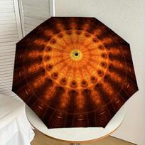 1pc Flame Mandala Print Umbrella , Multi-functional Umbrellafor Men & Women, Valentine's Day Anniversary Gift0818128