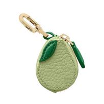 Vaisių raktų pakabukas piniginė braškių monetų piniginė raktų pakabuko pakabukas užtrauktuku maža piniginė retro krepšio pakabukas kuprinei rankinei Avocado