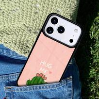 Hug Cactus Summer phone case cover Compatible with for IPhone 17air 16e 15 14 13 12 11Pro Max 17 Air iPhone 14 Plus