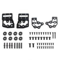 VORO XY Joint CNC Aluminum Alloy XY Joint Parts for VORO 2.4 R2 3D Printer with Anodized Black 6061- Lightweight High Strength