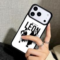 Capa Case for iPhone 17 Air 16 Pro Max 15 Plus 11 13 Mini 14 12 Back Phone Cover Killer Leon Famous Movie iPhone 14