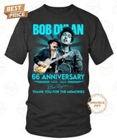 Bob Dylan 66th Anniversary 1959-2025 Thank You For The Memories T-Shirt M