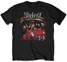 Slipknot 'Debut Album 19 Years' (Black) Kids T-Shirt (9-10 Years) XL