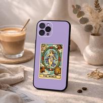 Egyptian-T-Themed Tarot Phone Case For iPhone17,16,15,14,13,12,Plus,Pro Max, 5G Others Soft Black Cover iPhone13PRO