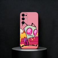 I-Invader Zim Cartoon Phone Case For Samsung S25,24,23,22,30,21,10,9,Ultra,Plus,FE 5G Black Soft Case Samsung S30Ultra5G