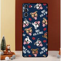 Pit Bull Lovely Pet Dog Pitbull Case For Samsung Galaxy S24 S26 Ultra S21 S22 S20 S23 S25 Ultra S10 Plus S25 FE Cover Funda Galaxy S26