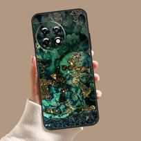 Luxury Gold Foil Art Case For OnePlus Nord 5 CE 4 3 Lite N20 N30 OnePlus 15 13 12 11 8 9 10 Pro 12R 13T 13R Cover OnePlus 12