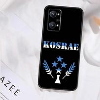 Kosrae Flag Case For Realme 15 13 12 11 14 Pro Plus GT6 GT7 Pro C55 C15 C35 C33 C61 C63 C65 C67 C71 C75 Realme C55