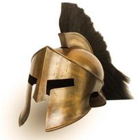 Didysis karalius Leonidas Spartan 300 Filmo šalmas, visiškai funkcionalus viduramžių kopija, nešiojamasis šalmas, juoda slyva