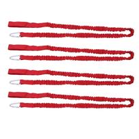 4PCS Kayak Rod Lanyard Nylon Elastic Anti Lost Kayak Paddle Leash For Drifting Surfing Red
