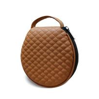 Small CD for Case Storage Wallet DVD Disc Dividers Folder Holder Round Leather 20 Capacity Car CD Holder Comfy Leather