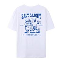 Druskos Šviesos Juokingi Biblijos Eilutės Marškinėliai Galinis Spaudinys Retro Gatvės Stiliaus Grafiniai Marškinėliai Moterims Unisex Krikščioniškas Marškinėlis Jėzus Tikėjimas Viršus Dovanos S