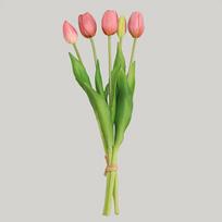 10pcs Real Touch Tulips Artifial Flower Mother's Day Gifts Latex Tulip Bouquets Arrangements for Wedding Home Room Decor