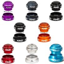 Chris King NoThreadSet Midnight Headset for standard with tapered head EC34/EC44 1-1/4 A-HEAD tubes. juoda