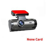 1080P WiFi Car DVR Dash Cam - Dual Cameras, Video Recorder with Rearview Camera, Auto Accessory 【Style A】1 Lens juoda
