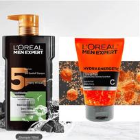 L'Oréal Men Expert Shampoo & Cleanser Bundles