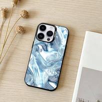 L-liquid metal Phone Case For iPhone 17,16,15,14,13,12,11,Pro Max,Plus Candy Silver Cover iPhone13
