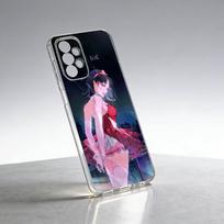 P-Perfect B-Blue Mima-a Phone Case For Samsung S25,S24,S21,S22,S23,S30,Ultra,S20,Plus,Fe Transparent Cover Samsung S205G