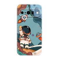 Flying Astronaut Phone Case For Google Pixel 10 9 9A 8 8A 7 7A Pro XL 5G Film Hard Cover Google Pixel 7
