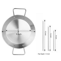 Vertical Rotisserie Stainless Steel Grill Skewer Set With Removable Racks For Outdoor Barbecue 9 inch
