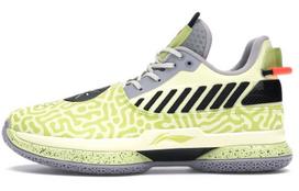Li Ning WOW 7 Way Of Wade 7 Cushioning Lightweight Low top Basketball Shoes Men's Green White ABAN079-13 39.5