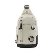 Li Ning Polyester Sling Bag Unisex Coast Gray ABDV017-2