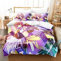 New Game No Game No Life Sora And Shiro Bedding Set Single Twin Full Queen King Size Bed Set Adult Kid Bedroom Duvet Cover Sets 135x200cm