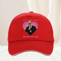 Live Laugh Love Mr Worldwide Pitbull Graphic Baseball Cap Unisex Womens Hip Hop Retro Fashion hat Golf Snapback hat Adjustable