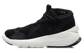 Li Ning Kung Fu Jackie Chan Kung Fu Collection, Essence Winterized Basketball Shoes Women's Black White AGBQ084-1 35.5
