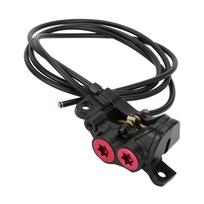Front Rear Brake Caliper Motorcycle Accessories For Sur-Ron Lightbee S X SEGWAY X160 X260 Electric Vehicle Dirt E-Bike Aluminum Rear-1600mm pipe