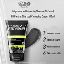 L'Oreal Men's Oil Control Charcoal Facial Cleanser