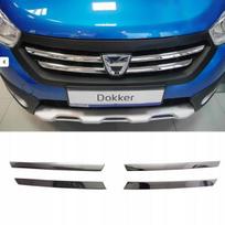 Dacia Dokker - Listwy Chrom Grill Atrapa Tuning
