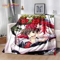 Anime High School D×D Sexy Girl Soft Plush Blanket,Flannel Blanket Throw Blanket for Living Room Bedroom Bed Sofa Picnic Cover 75x90cm