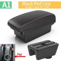 For SEAT Ibiza 6j Ibiza 6L armrest box car center console armrest modified multi-function storage USB interior accessories