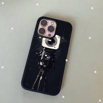 Vintage Retro Camera For iphone 11 12 13 14 15 Pro Max 17 16 Plus Hard PC+TPU Back Cover iPhone 14