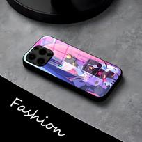 Panty Stocking Anime Phone Case For IPhone 17 Pro Max 16 15 14 Pro Max 13 11 X Xs Xr 8 7Plus Glass Cover iPhone 13 Pro Max