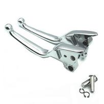 Chrome/Black Motorcycle Clutch Brake Levers Handlebar For Harley FLHR FLHR 2014-up Road King Road Glide FLTR Touring 08-13 Chrome