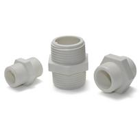G1'' 3/4'' 1/2'' PVC Male/Female Thread Equal Path/Reducer Straight Elbow Tee Connector Garden Irrigation Water Pipe Connectors (WHITE,10 Pcs&1/2") balta