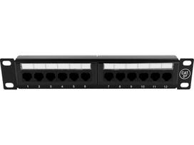 Patch Panel Utp 12 Portów Lsa 10  1U Alantec