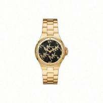 Michael Kors moteriškas kvarcinis laikrodis auksinis MK7404 auksas