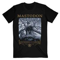 Mastodon T Shirt Hushed and Grim Cover Band Logo Official Mens Black XL L